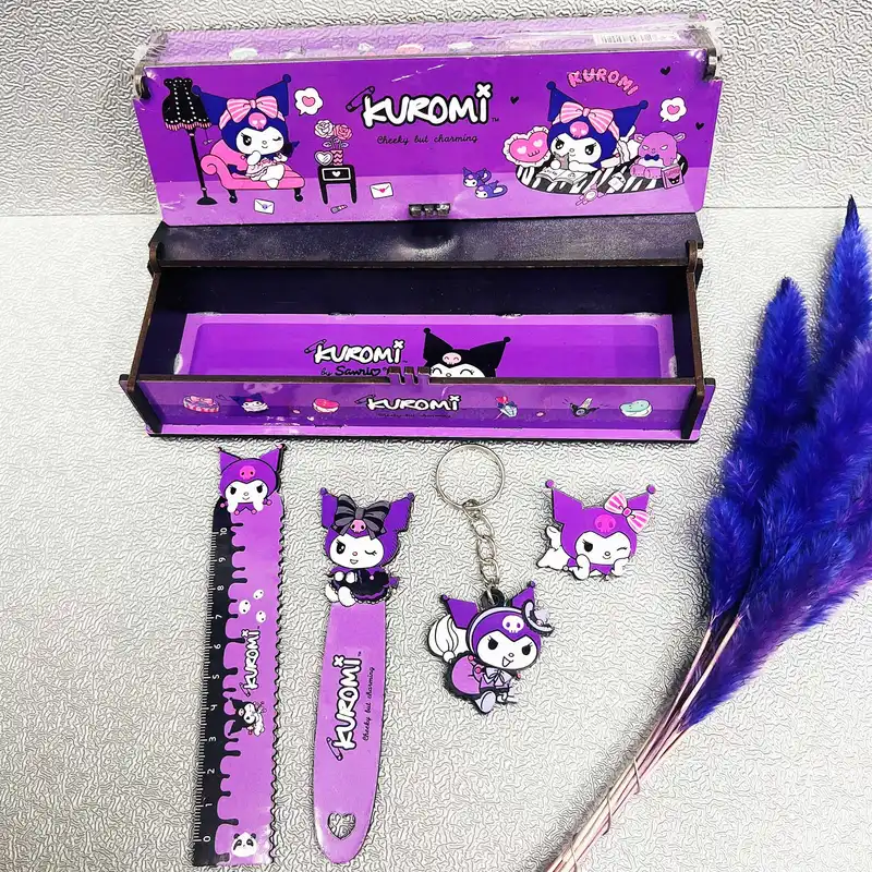 بسته لوازم تحریر مدل کورومی کد 043 مجموعه 5 عددی