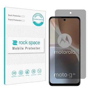 Rock space code PRV privacy screen protector suitable for Motorola Moto G32