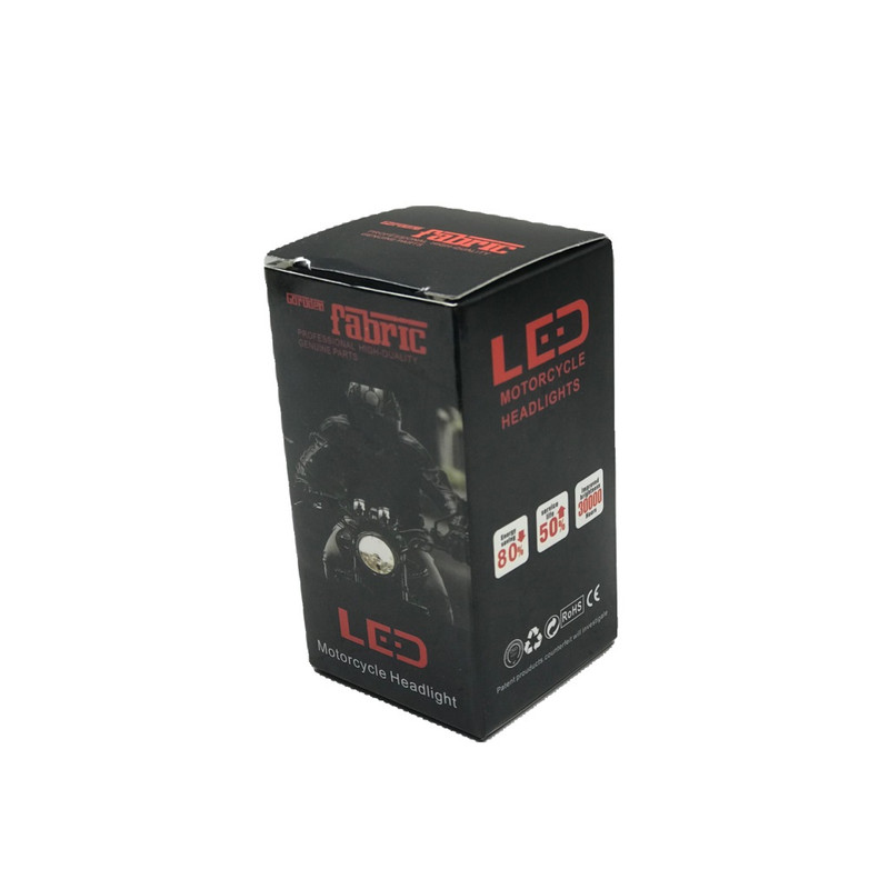 لامپ جلو پلیسی موتور سیکلت فابریک مدل 3 شاخ فلش زن