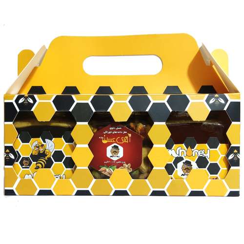 عسل آقای عسل بوته - 300 گرم بسته 3 عددی