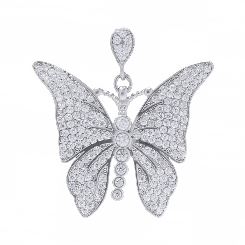 آویز گردنبند نقره زنانه مدل GTA-369