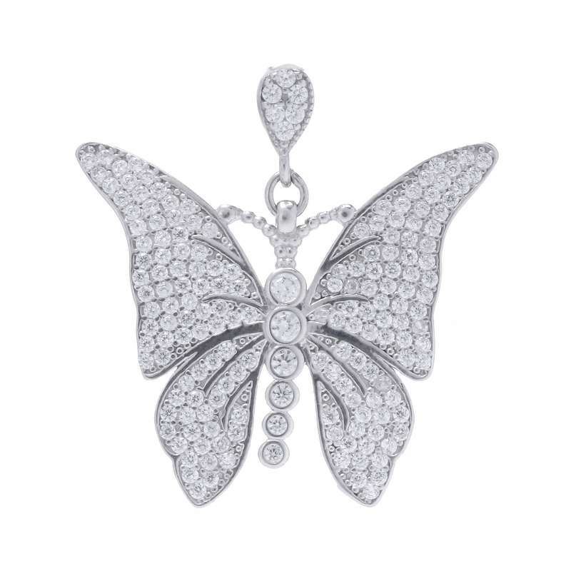 آویز گردنبند نقره زنانه مدل GTA-369