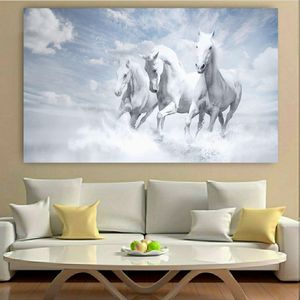 نقد و بررسی پوستر دیواری طرح اسب سفید مدل SDP2054 توسط خریداران