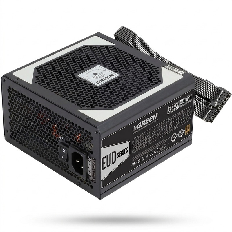 منبع تغذیه کامپیوتر گرین مدل GP480A-EUD
