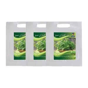 مجموعه بذر بادرنجبویه گلباران سبز بسته 3 عددی