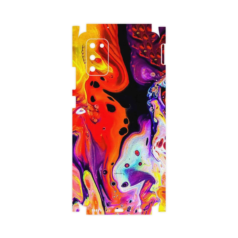 برچسب پوششی ماهوت مدل Abstract Oil Art-FullSkin مناسب برای گوشی موبایل سامسونگ Galaxy M02s