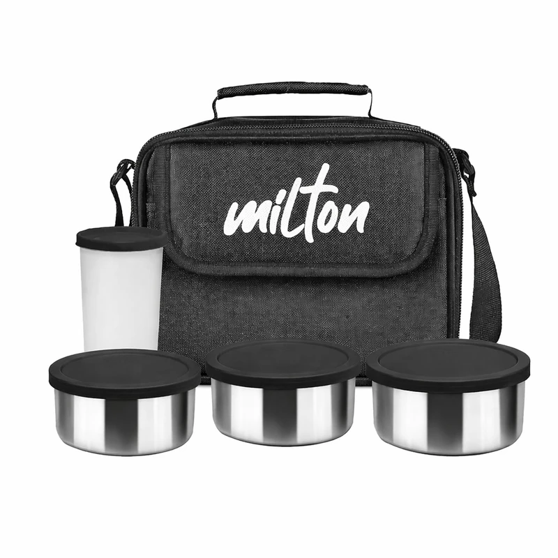 مجموعه ظروف  سفری میلتون مدل SteelCombi-New مجموعه 5 عددی