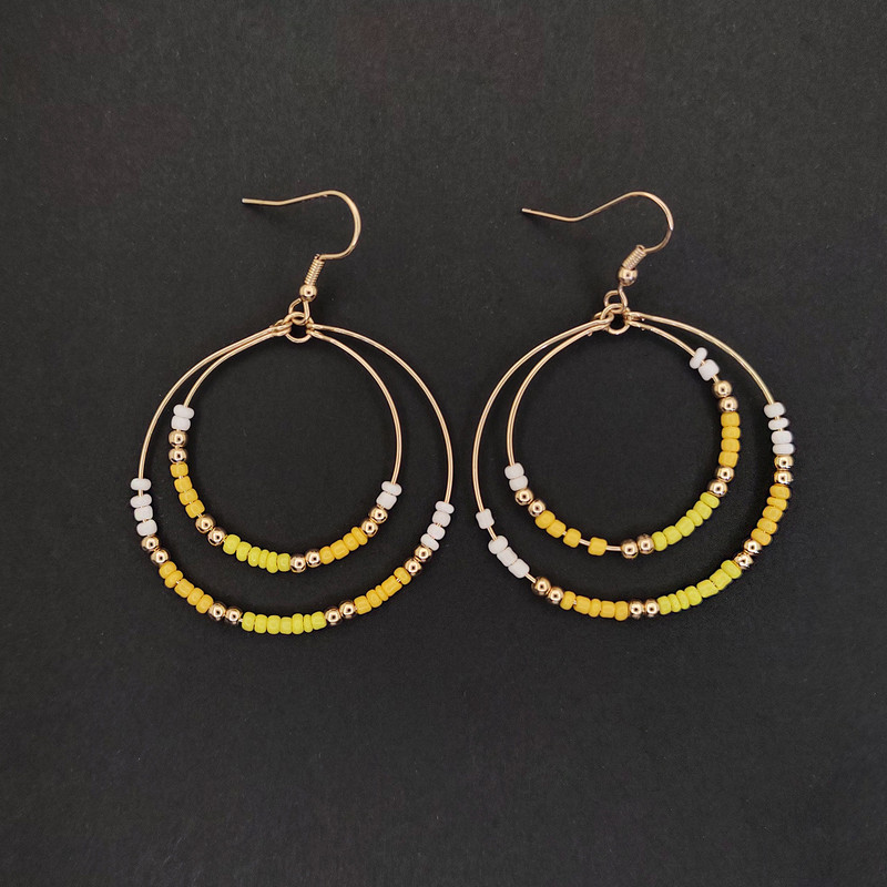 گوشواره زنانه اکسسورایز مدل منجوقی کد03 گوشواره زنانه اکسسورایز مدل منجوقی کد03