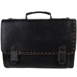 Leather City 1019-2-1 Leather Briefcase