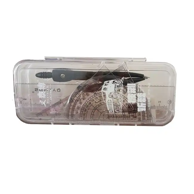 ست پرگار و خط کش مدل فانتزی کد SMB مجموعه 7 عددی