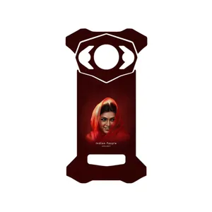 MAHOOT Portrait of an Indian Woman Cover Sticker for Doogee S98 Pro