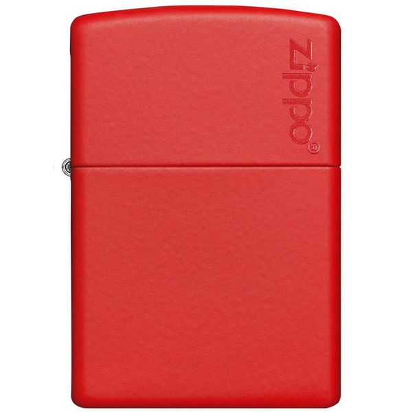 فندک زیپو مدل Red Matte with Zippo Logo کد 233ZL فندک زیپو مدل Red Matte with Zippo Logo کد 233ZL