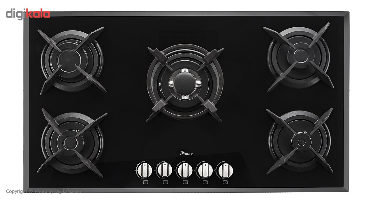 اجاق گاز صفحه ای بیمکث مدل MG5080 شیشه ای