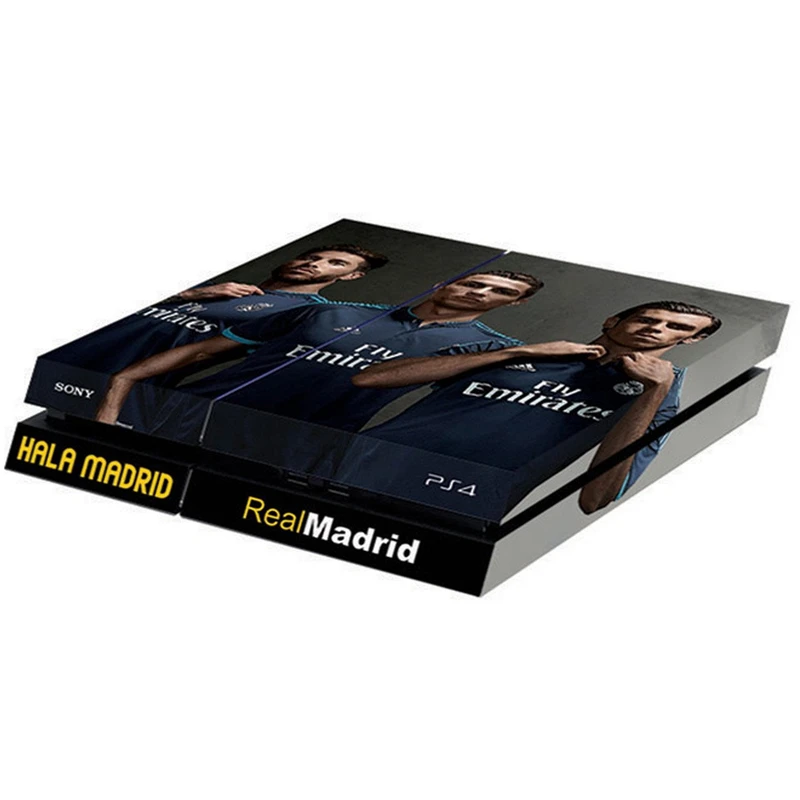 برچسب افقی پلی استیشن 4 گراسیپا طرح Real Madrid