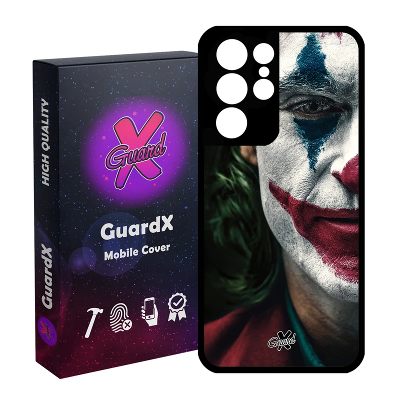 کاور گارد ایکس طرح Joker مدل Glass10165 مناسب برای گوشی موبایل سامسونگ Galaxy S21 Ultra