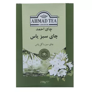 چای سبز احمد با عطر یاس بسته 250 گرمی