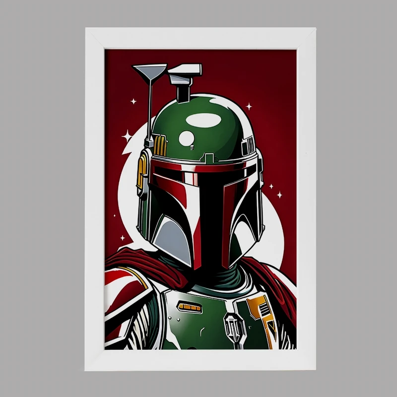 تابلو خندالو مدل جنگ ستارگان (Star Wars) کد F8075