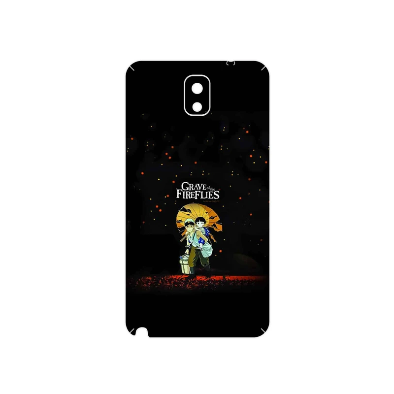 برچسب پوششی ماهوت مدل Grave of the Fireflies مناسب برای گوشی موبایل سامسونگ Galaxy Note 3
