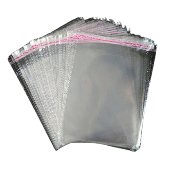 پلاستیک بسته بندی مدل لبه چسب دار 25/35 بسته 100 عددی