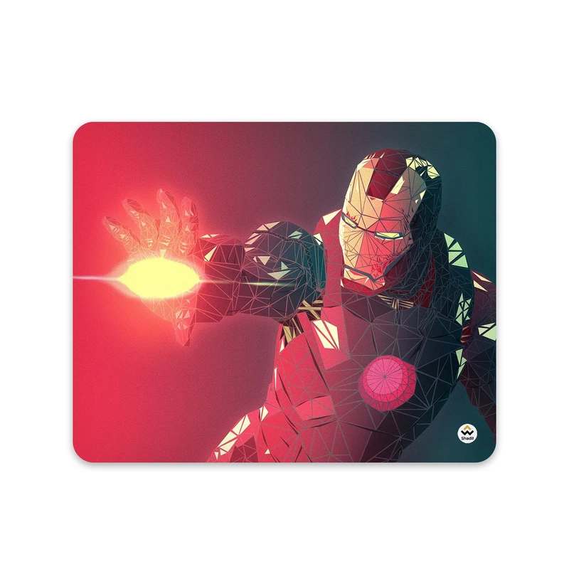 ماوس پد شادیت مدل Iron Man کد558 سایز 24*19 سانتی متر