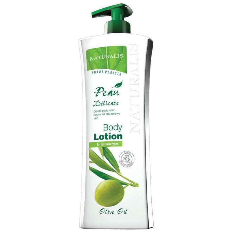 لوسیون بدن نچرالیس مدل Olive oil حجم 500 میلی لیتر