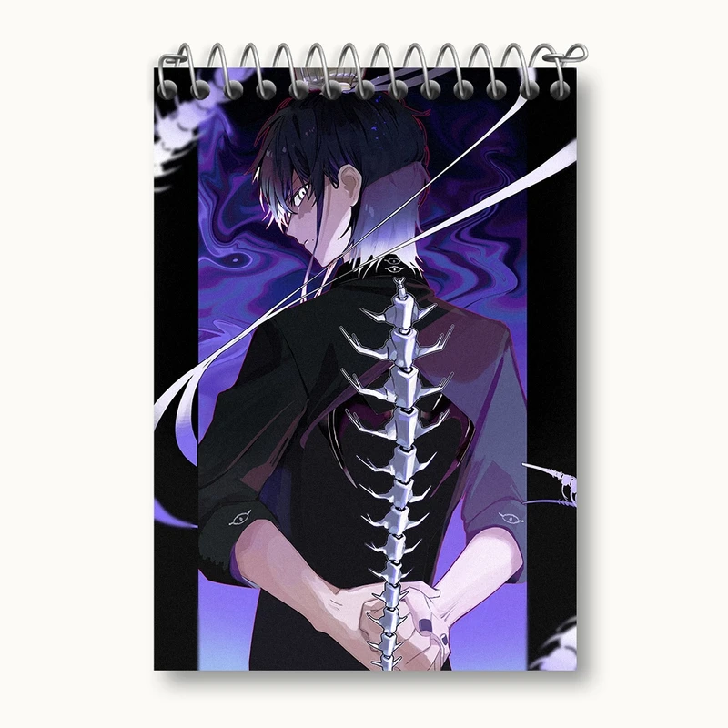 دفتر یادداشت 50 برگ خندالو مدل رن انیمه ماگی هزارتوی سحر و جادو کد 36058