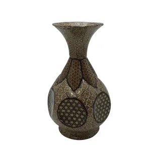 گلدان خاتم کاری مدل خاتم مجلسی کد 33
