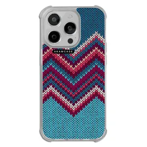 AKAM AMC-WTA14PRO-WINTER FABRIC7 Cover For Apple iPhone 14 Pro