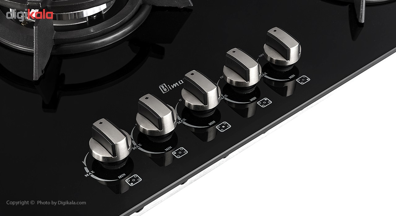 اجاق گاز صفحه ای بیمکث مدل MG5080 شیشه ای