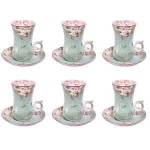 سرویس چای خوری 12 پارچه پرانی مدل 1076