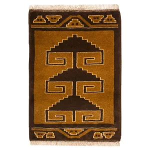 گبه دستبافت نیم متری سرزمین فرش کد GB9601