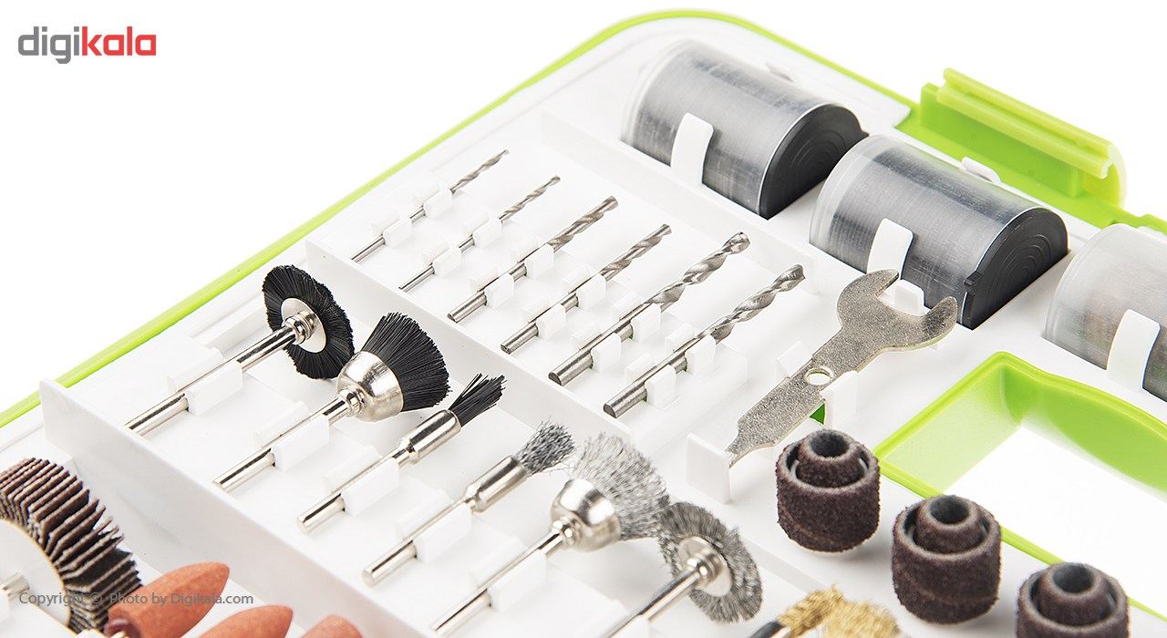 مجموعه 244 عددی سری فرز انگشتی سیلور مدل GTP01A17