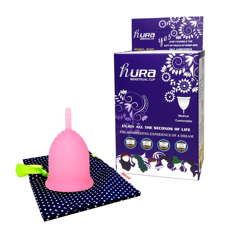 کاپ قاعدگی حورا مدل رز سایز دو