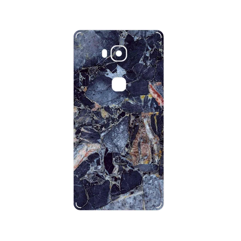 برچسب پوششی ماهوت مدل Broken black marble مناسب برای گوشی موبایل آنر 5X
