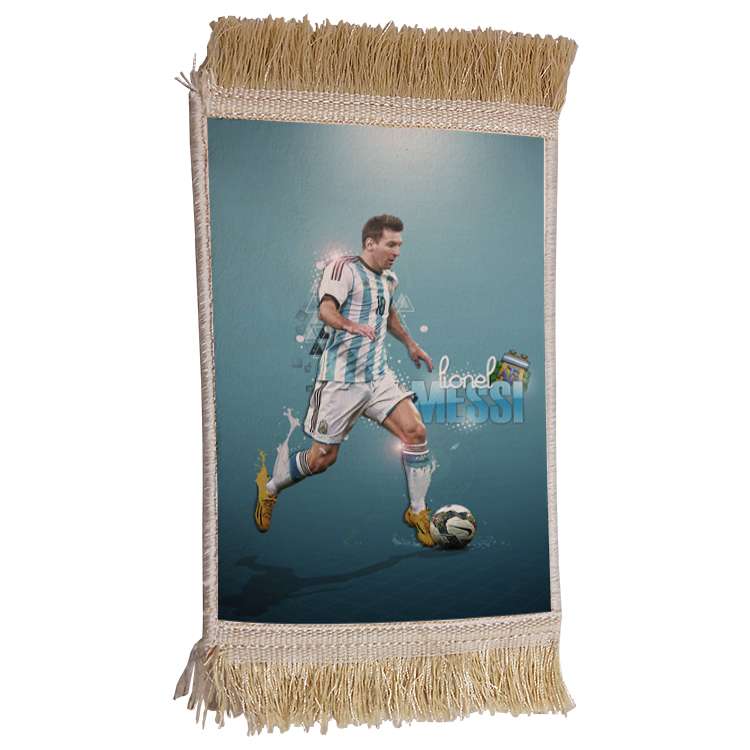 فرش ماشینی دیوارکوب مدل مسی کد 26