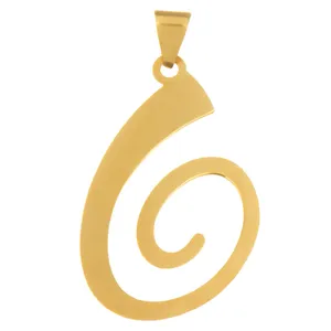 Maahak MM0447 Gold Necklace Pendant Plaque