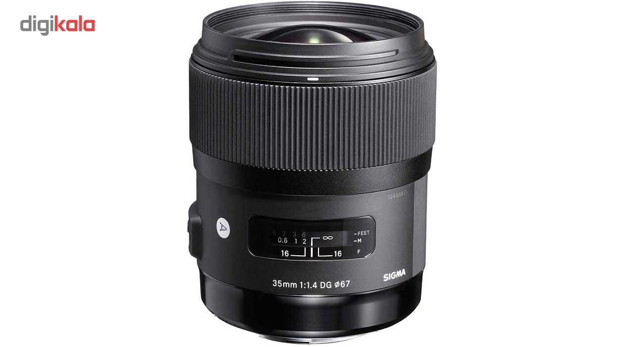 لنز سیگما مدل 35mm f/1.4 DG HSM Art مناسب برای دوربین های نیکون