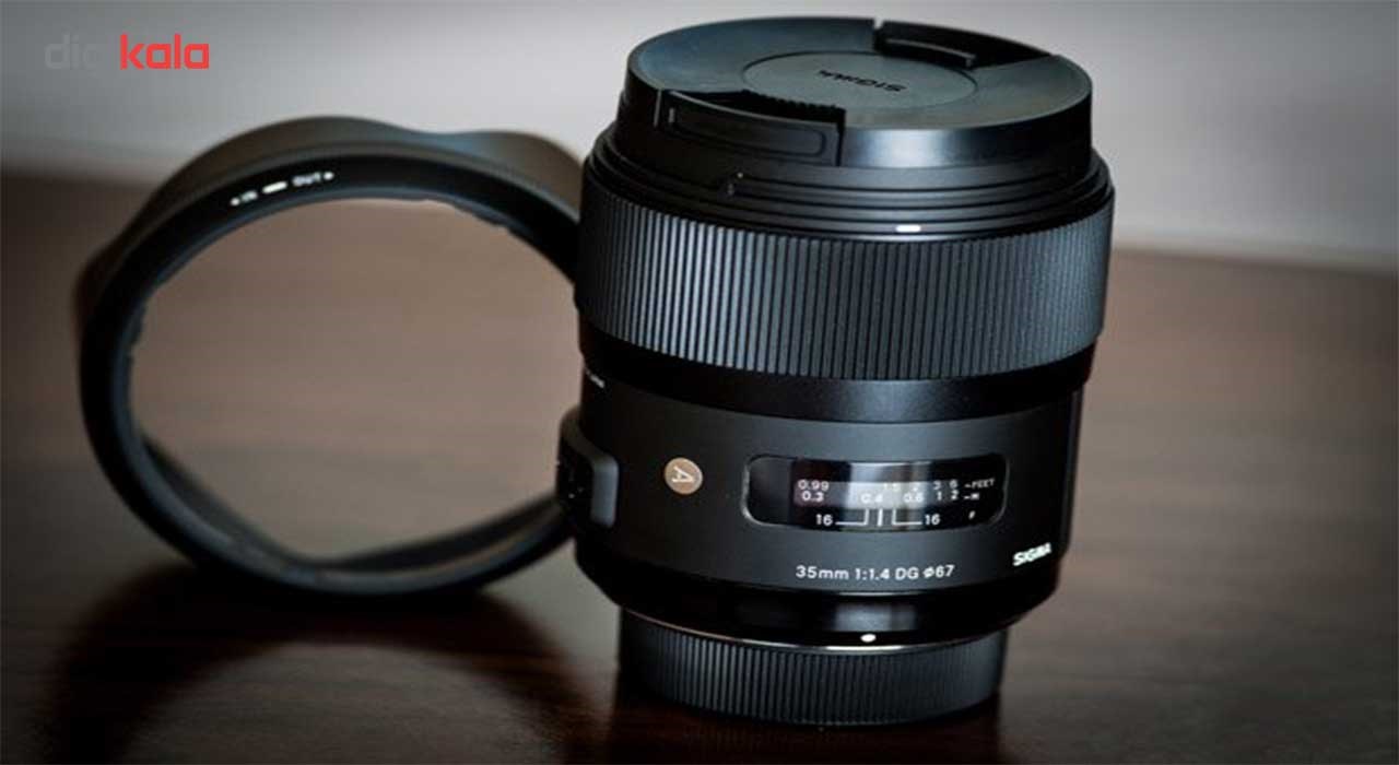 لنز سیگما مدل 35mm f/1.4 DG HSM Art مناسب برای دوربین های نیکون