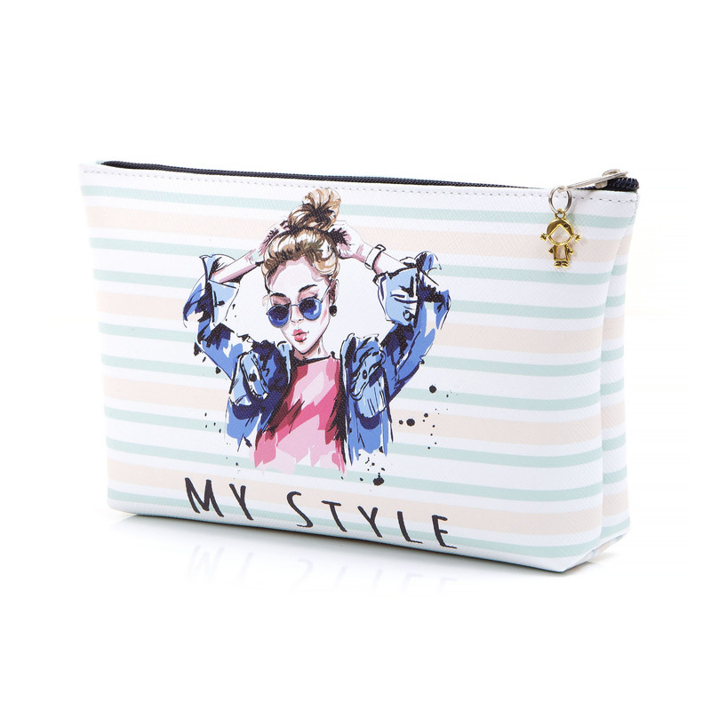 کیف لوازم آرایش زنانه مدل دختر کد IDM 378