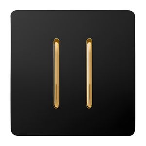 نقد و بررسی کلید دو پل صنایع آسیا الکتریک مدل کریستال BLK-GLD توسط خریداران