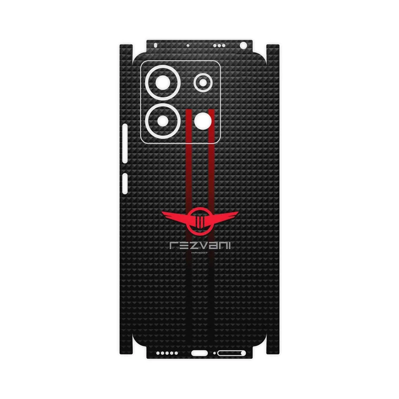 برچسب پوششی ماهوت مدل Rezvani Motors-FullSkin مناسب برای گوشی موبایل شیائومی Poco X6