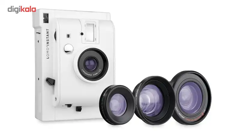 دوربین چاپ سریع لوموگرافی مدل White به همراه سه لنز