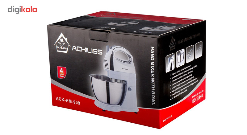 همزن آکیلیس مدل ACK-HM-909 همزن آکیلیس مدل ACK-HM-909