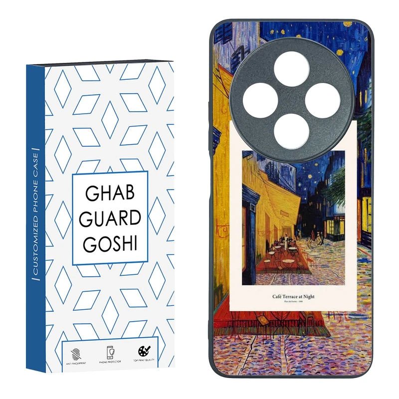 کاور قاب گارد گوشی طرح ونگوگ کد TPU-039 مناسب برای گوشی موبایل شیائومی REDMI 14 C