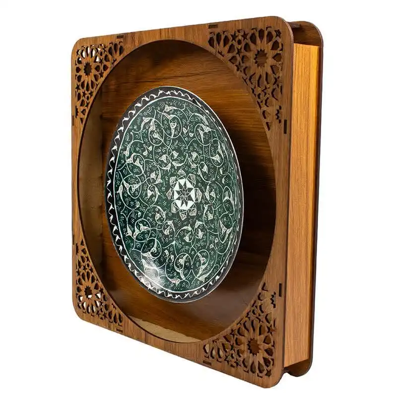 بشقاب میناکاری مدل M20-1