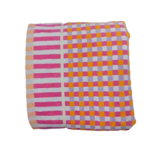 حوله استخری آذربافت مدل شطرنجی کد 22 سایز 70x130 سانتی متر