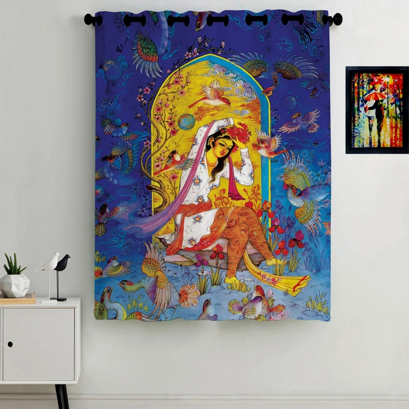 پرده رنس مدل C2-50015  ارتفاع 190 سانتی متر