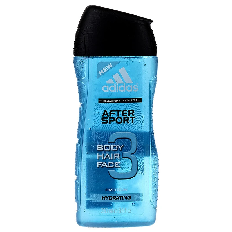 شامپو سر و بدن مردانه آدیداس مدل After Sport حجم 250 میلی لیتر