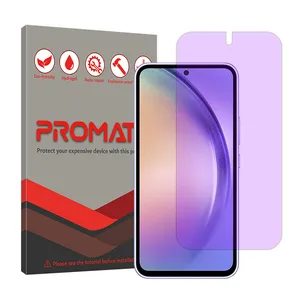 Promate Resistant model anti-violet screen protector suitable for Samsung Galaxy A54 mobile phone