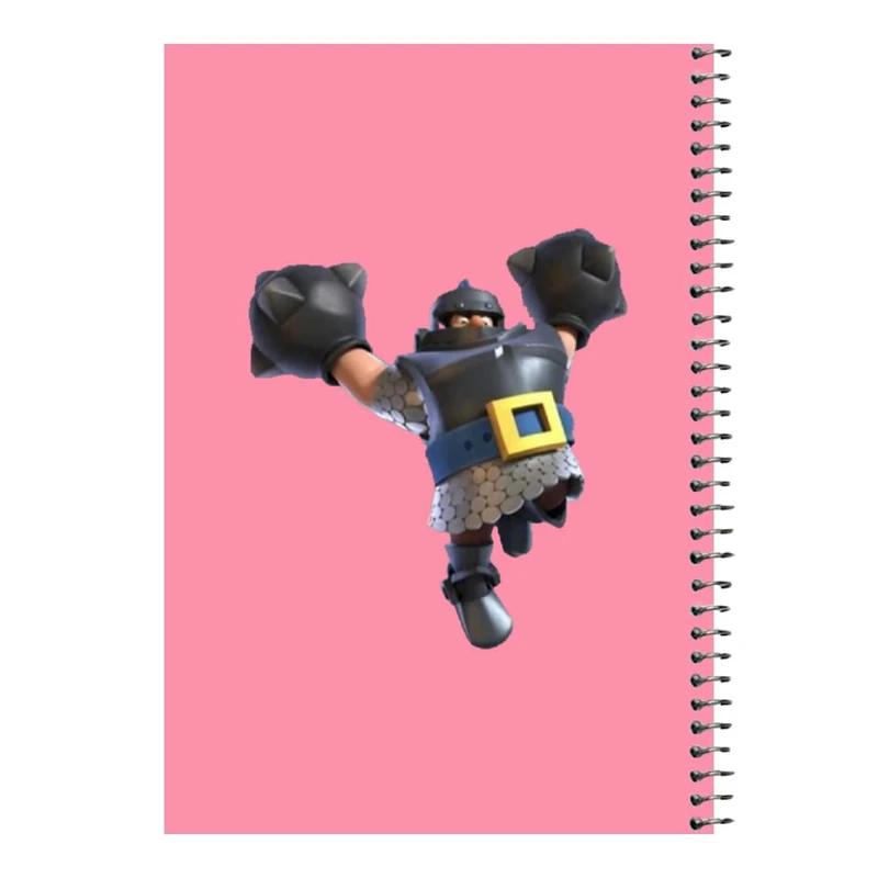 دفتر مشق 80 برگ اس جی مدل کلش کد 1